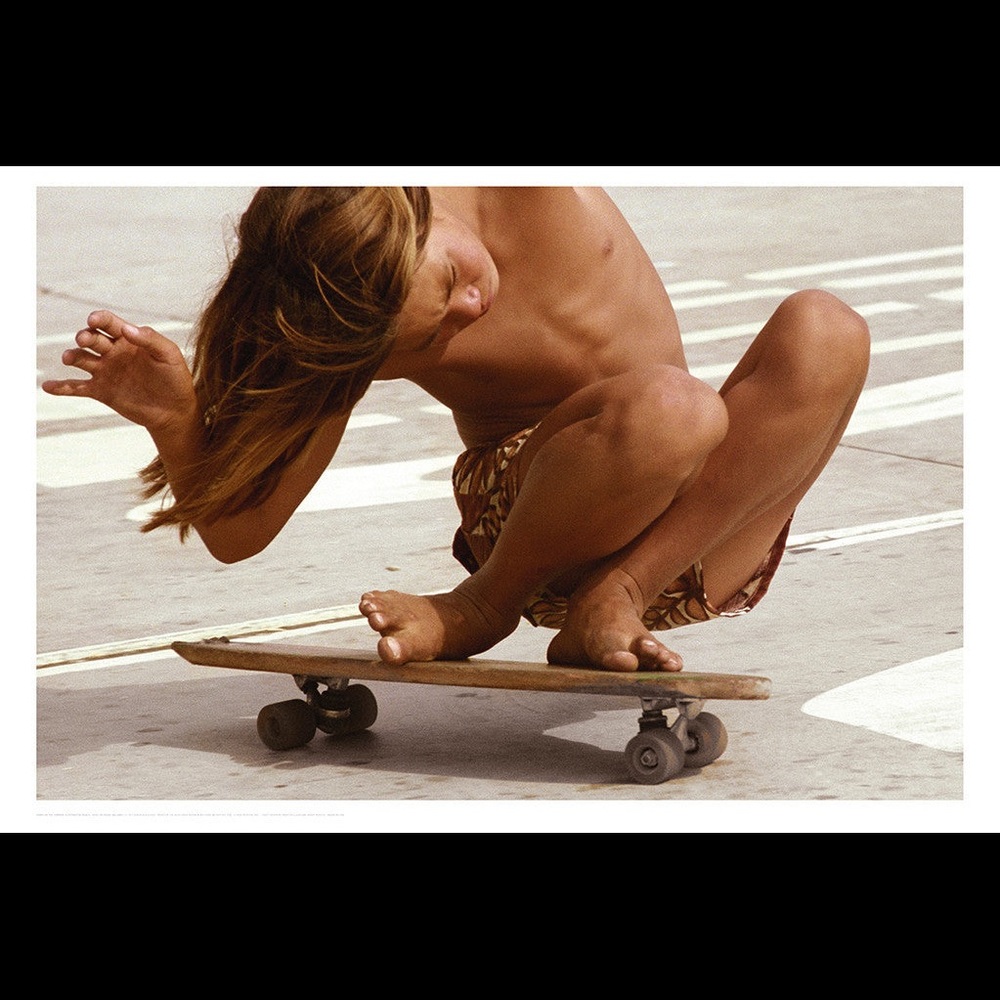 **SOLD** WAX POSTER 009: DOWN ON THE CORNER, BALBOA BEACH, 1975 by Hugh Holland